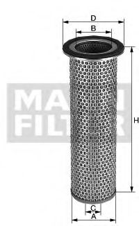 Фильтр добавочного воздуха MANN C 19 157