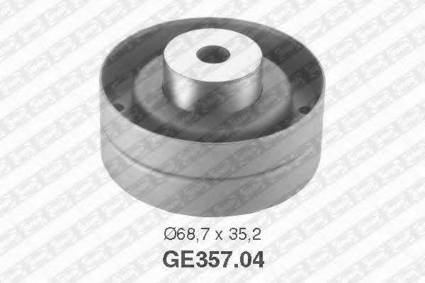 Направляющий / паразитный ролик ремня ГРМ SNR GE357.04