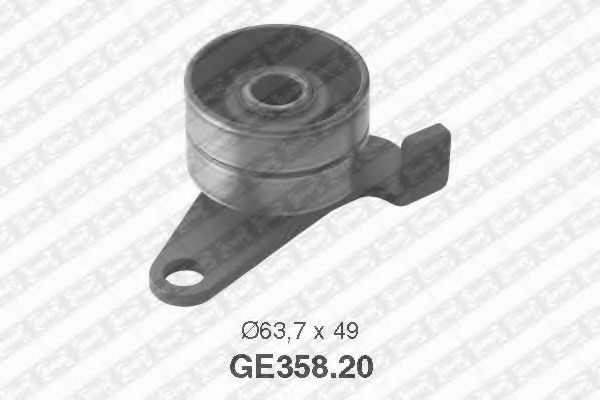 Направляющий / паразитный ролик ремня ГРМ SNR GE358.20