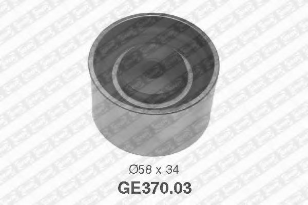 Направляющий / паразитный ролик ремня ГРМ SNR GE370.03