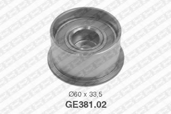 Натяжной ролик ремня ГРМ SNR GE381.02