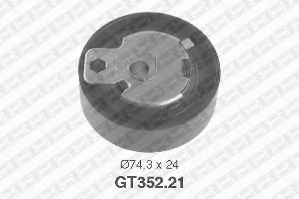 Натяжной ролик ремня ГРМ SNR GT352.21