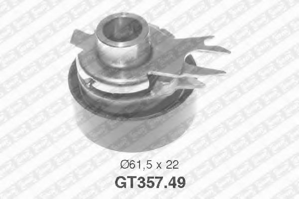 Натяжной ролик ремня ГРМ SNR GT357.49