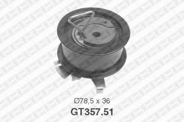 Натяжной ролик ремня ГРМ SNR GT357.51