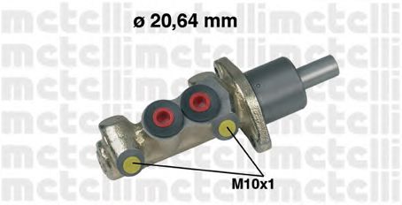 Главный тормозной цилиндр METELLI 05-0125
