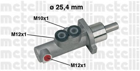 Головний гальмівний циліндр METELLI 05-0440