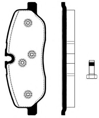 Тормозные колодки NK 224030