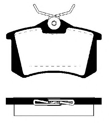 Тормозные колодки NK 229986