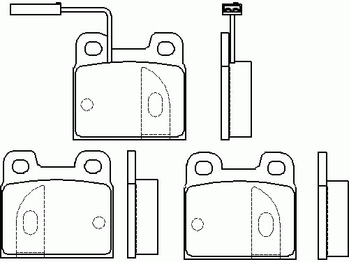 Гальмівні колодки PAGID T1056