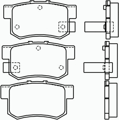 Тормозные колодки PAGID T3017
