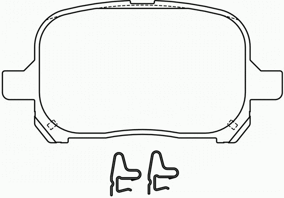 Тормозные колодки PAGID T1239