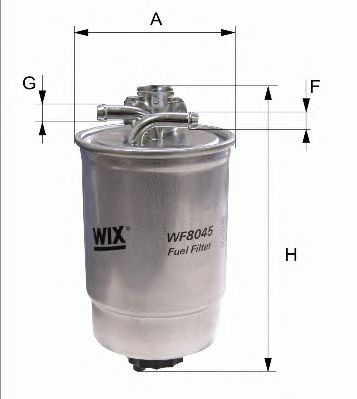 Топливный фильтр WIX FILTERS WF8307