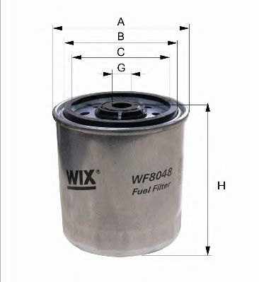 Топливный фильтр WIX FILTERS WF8312