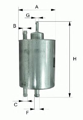 Топливный фильтр WIX FILTERS WF8338