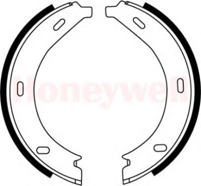 Тормозные колодки ручника JURID 362422J
