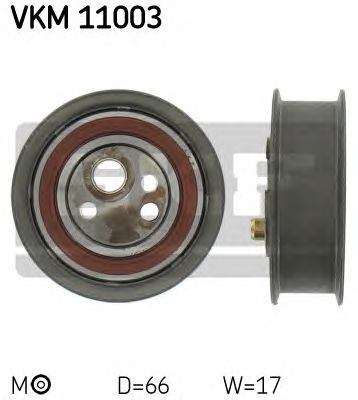 Натяжной ролик ремня ГРМ SKF VKM 11003
