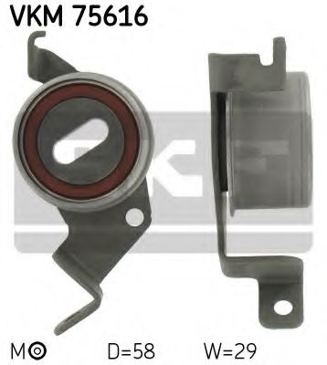 Натяжной ролик ремня ГРМ SKF VKM 75616