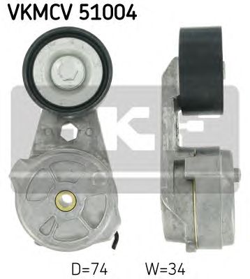 Натяжной ролик поликлинового ремня SKF VKMCV 51004
