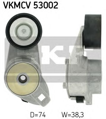 Натяжной ролик поликлинового ремня SKF VKMCV 53002