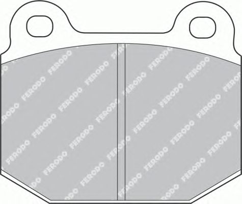 Тормозные колодки FERODO FDB116
