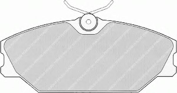 Тормозные колодки FERODO FDB1420