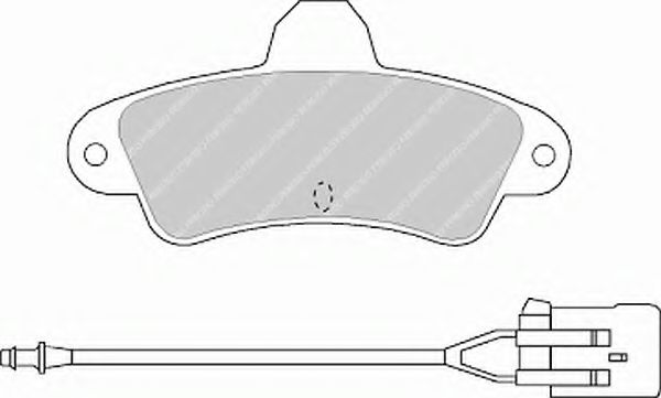 Тормозные колодки FERODO FDB913