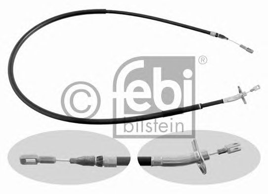 Трос ручника FEBI BILSTEIN 09500