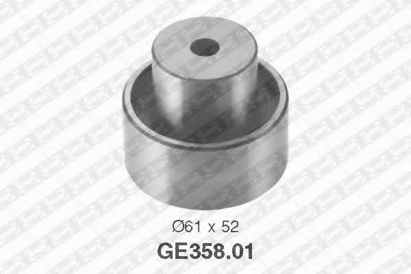 Направляющий / паразитный ролик ремня ГРМ SNR GE358.01