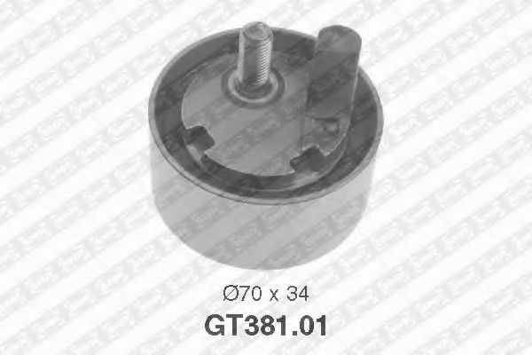 Натяжной ролик ремня ГРМ SNR GT381.01