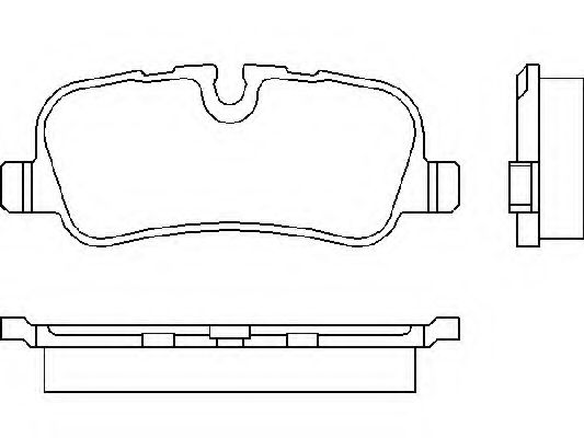 Тормозные колодки PAGID T1514