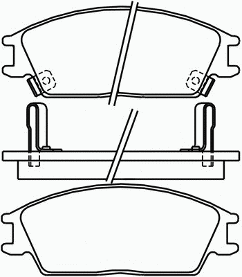 Тормозные колодки PAGID T0366