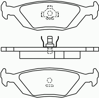 Тормозные колодки PAGID T1040