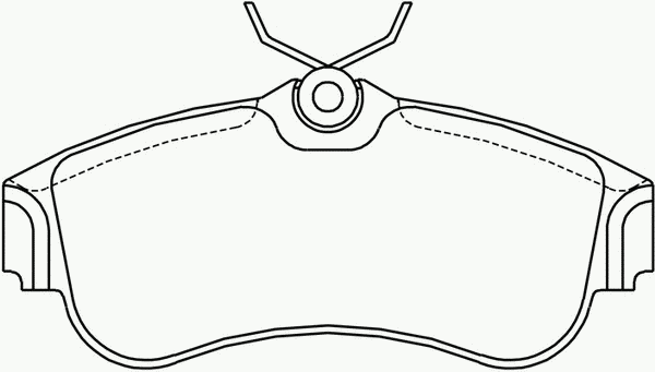 Тормозные колодки PAGID T5063