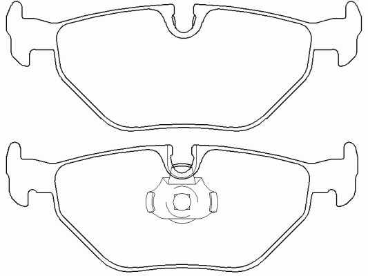 Тормозные колодки PAGID T1104