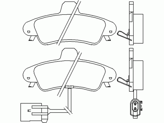 Тормозные колодки PAGID T1537