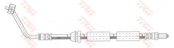 Тормозной шланг TRW PHD286