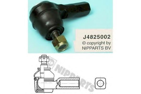 Наконечник рулевой тяги NIPPARTS J4825002