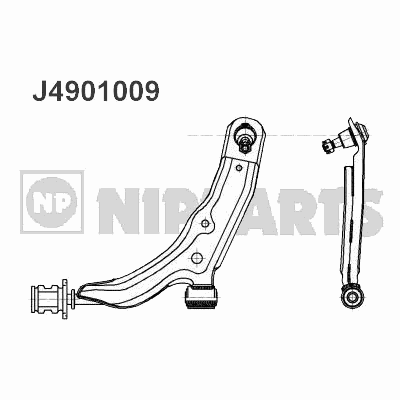 Рычаг подвески NIPPARTS J4901009