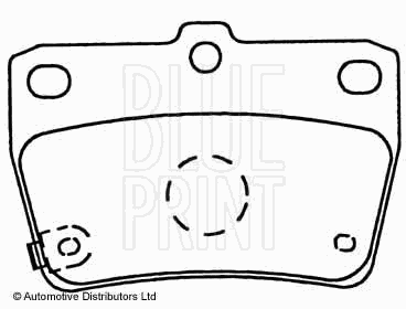 Тормозные колодки BLUE PRINT ADT342122