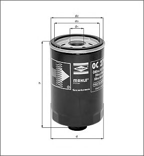 Масляный фильтр KNECHT OC 295