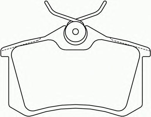 Тормозные колодки TEXTAR 2355406