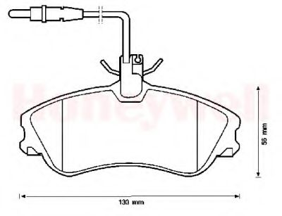 Тормозные колодки JURID 571919D