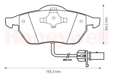 Тормозные колодки JURID 573022J