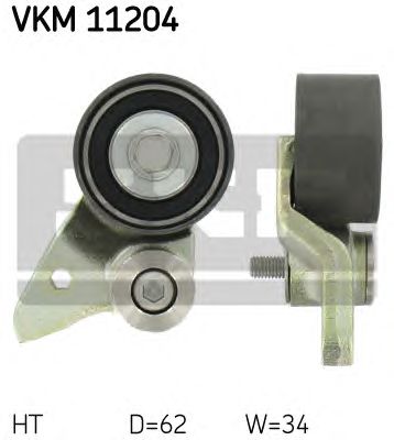Натяжной ролик ремня ГРМ SKF VKM 11204