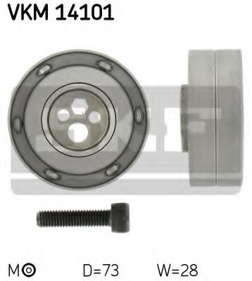 Натяжной ролик ремня ГРМ SKF VKM 14101