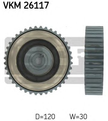 Направляющий / паразитный ролик ремня ГРМ SKF VKM 26117