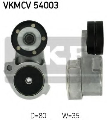Натяжной ролик поликлинового ремня SKF VKMCV 54003