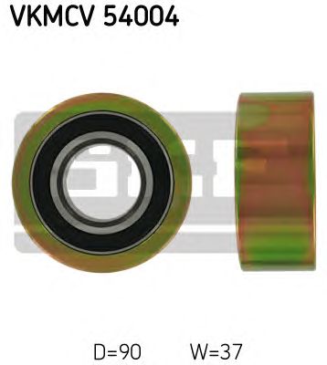 Направляющий / паразитный ролик  поликлинового ремня SKF VKMCV 54004