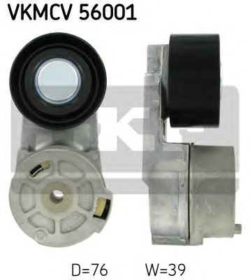 Натяжной ролик поликлинового ремня SKF VKMCV 56001