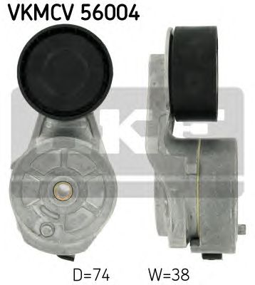 Натяжной ролик поликлинового ремня SKF VKMCV 56004